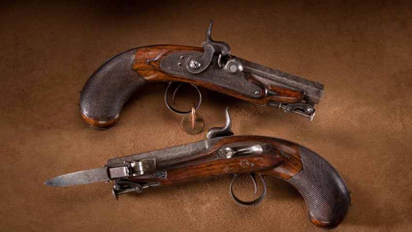 Throwback Thursday: Rigby Great Coat Pistols